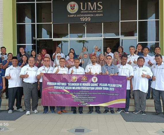 Pusat Tingkatan Enam SMK Labuan dan UMSKAL anjur Program Motivasi Selangkah Ke Menara Gading