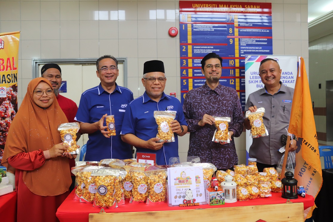 PPZ-MAIWP, Bank Rakyat, UMSKAL. Lancar Projek Asnafprenuer 2.0 Bantu 50 Usahawan Asnaf Di Labuan