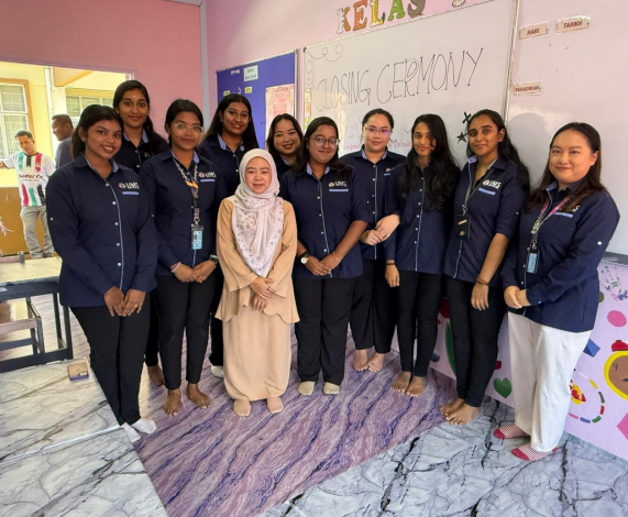 Pelajar FKAL Laksana Projek SULAM, Ceria &amp; Perkasa Kelas Pemulihan SK Bebuloh