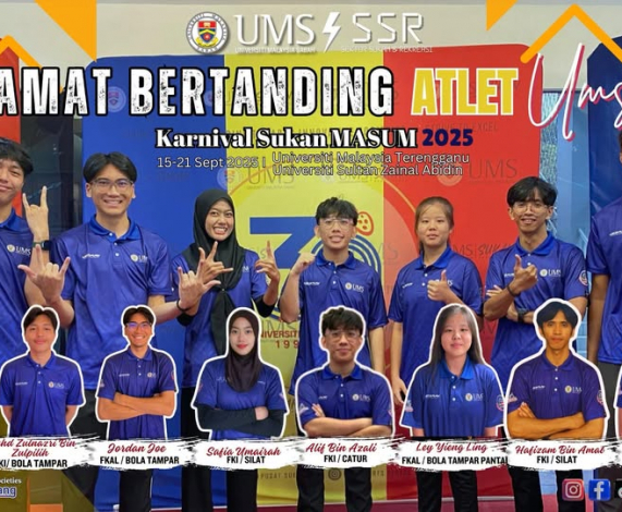 8 atlet UMSKAL terpilih mewakili Kontinjen UMS ke Karnival Sukan MASUM 2025