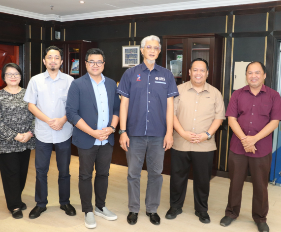 Pengarah UMSKAL terima Kunjungan Hormat Jabatan Digital UMS