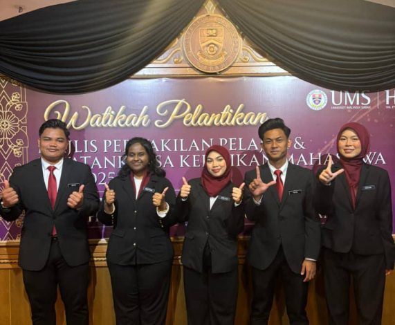 Majlis Watikah Pelantikan MPP &amp; JAKMAS UMS Sesi 2025/2026