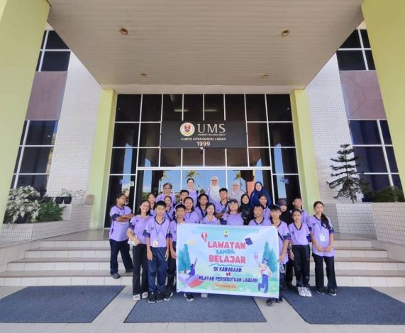 Murid SK Kawakaan seronok kunjungi UMSKAL